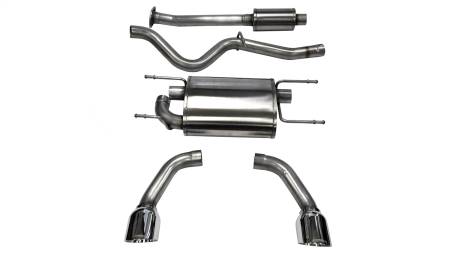 CORSA Performance - Corsa 2012-2025 Scion FRS / Subaru BRZ Polished Sport Cat-Back Exhaust