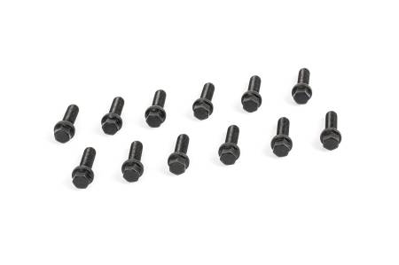 Cometic Gasket - Cometic Header Bolts M8 - 1.25 x 25mm Grade 5 Carbon Steel Comes With Compact Head and Black Oxide Finish