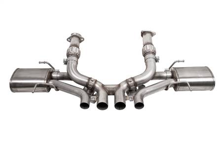 CORSA Performance - Corsa 23-25 Chevrolet Corvette C8 Z06 3in Valved Cat-Back Exhaust Muffler System (ReUses Stock Tips)