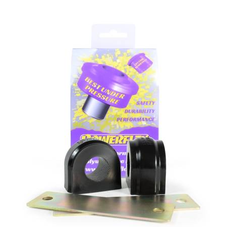 Powerflex USA - Powerflex BMW E60 / 61 M5 Front Sway Bar Bushings & Plate Kit 26.5 mm