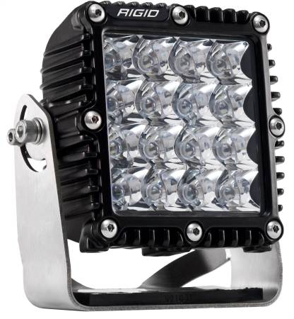 Rigid Industries - RIGID Q-Series PRO LED Light, Spot Optic, Black Housing, Single