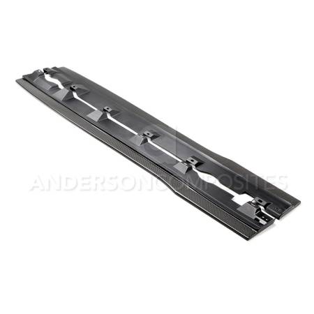 Anderson Composites - Anderson Composites 16-17 Ford Focus RS Type-AR Rocker Panel Splitter