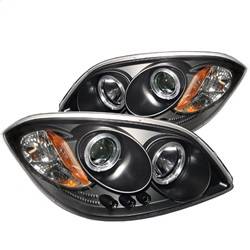 Spyder Auto - Spyder Chevy Cobalt 05-10/Pontiac G5 07-09 Projector Headlights LED Halo LED Blk PRO-YD-CCOB05-HL-BK
