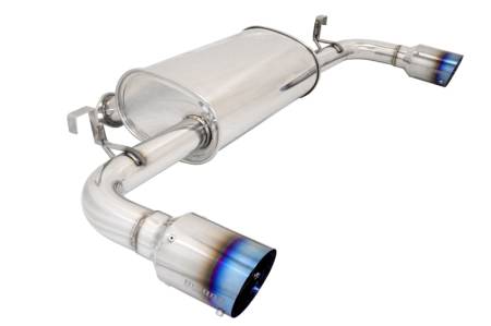 Megan Racing - Megan Racing Axle Back Exhaust System: Lexus SC430 01-10 [Blue Titanium Tip]