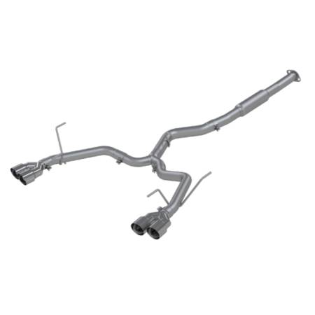 MBRP Exhaust - MBRP 15-19 Subaru WRX 2.0L/STI 2.5L 3in Dual Split Rear Exit w/ 3.5in Tips - T304 (Race Version)