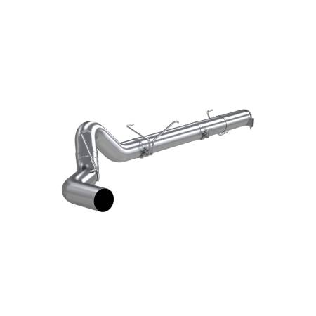 MBRP Exhaust - MBRP 2500/3500 Cummins 600/610 5in Cat Back Single Side Exit No Muffler AL