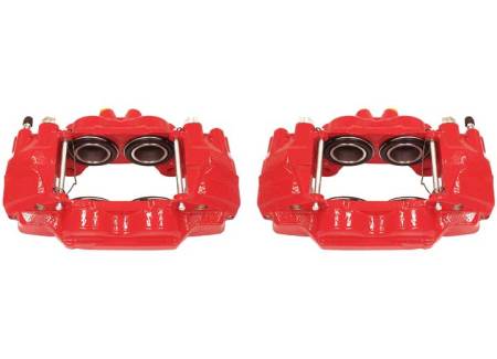 Power Stop - PowerStop 03-09 Toyota 4Runner Front Red Calipers w/o Brackets - Pair