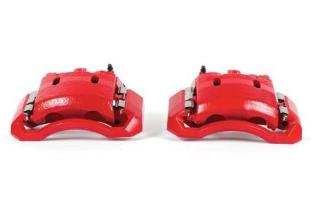 Power Stop - PowerStop 06-08 Dodge Ram 1500 Front Red Calipers w/Brackets - Pair