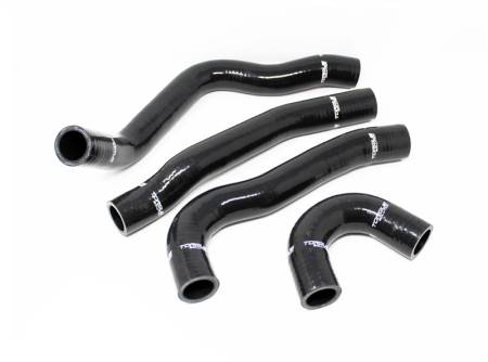 Torque Solution - Torque Solution 08-15 Mitsubishi Evolution X Silicone Radiator Hose Kit - Black