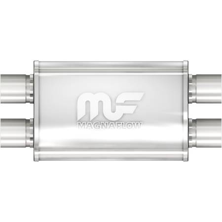 MagnaFlow Exhaust Products - MagnaFlow Muffler Mag SS 14X4X9 2.5 D/D