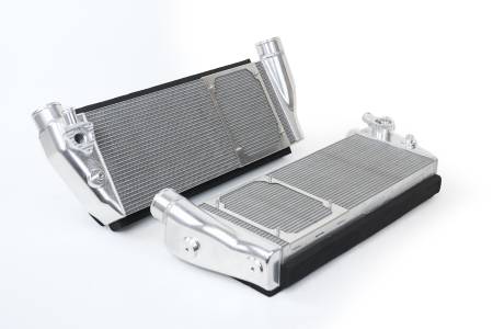 CSF Radiators - CSF 16-19 Ferrari 488 GTB/Spider 19-20 Pista High Performance Intercooler System - Raw