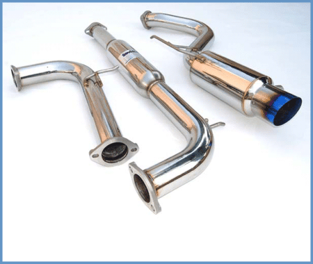 Invidia - Invidia 00+ Mitsubishi Eclipse N1 Titanium Tip Cat-back Exhaust