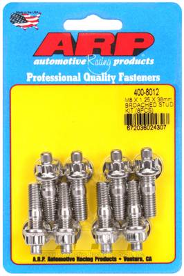 ARP - ARP M8 X 1.25 X 38mm broached stud kit - 8pcs 400-8012