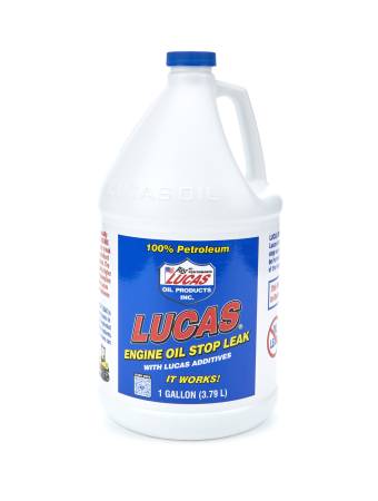 Lucas Oil - Lucas Motor Oil Additive - Stop Leak - 1 gal - Each