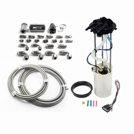 DeatschWerks - DeatschWerks 1999-2004 CM Truck DW400 Pump Module w/PTFE fuel lines