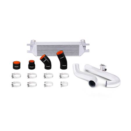 Mishimoto - Mishimoto 2015 Ford Mustang EcoBoost Performance Intercooler Kit - Silver Core Polished Pipes