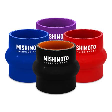 Mishimoto - Mishimoto 2.5in Black Hump Hose Coupler