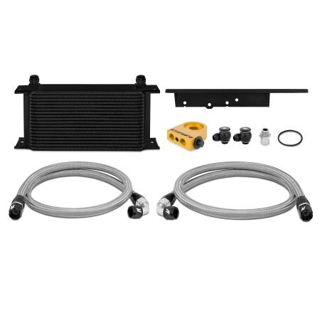 Mishimoto - Mishimoto 03-09 Nissan 350Z / 03-07 Infiniti G35 (Coupe Only) Oil Cooler Kit - Thermostatic Black