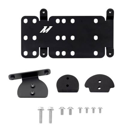 Mishimoto - Mishimoto 19-21 Chevy 1500 Tow Hook License Plate Relocation Bracket