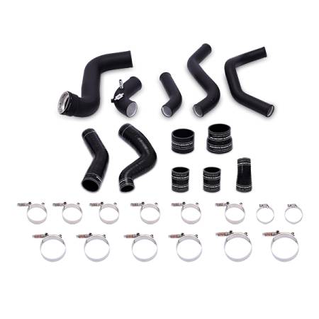 Mishimoto - Mishimoto 11-14 Ford F-150 3.5L Ecoboost Intercooler Kit w/ Pipes (Wrinkle Black)