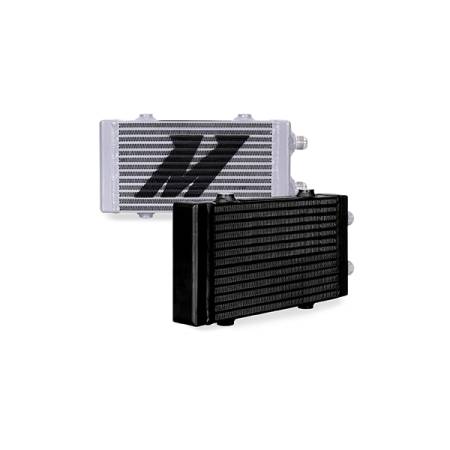 Mishimoto - Mishimoto Universal Small Bar and Plate Dual Pass Black Oil Cooler