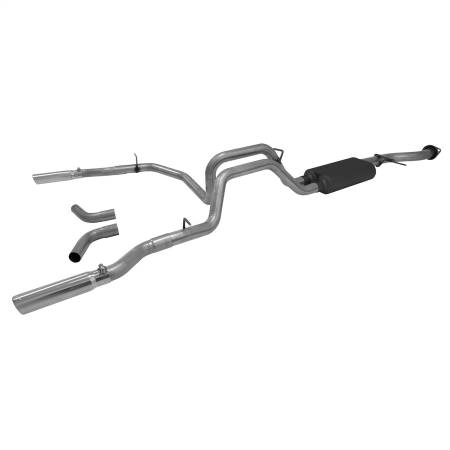 Flowmaster - Flowmaster 99-06 Gm Truck 119 American Thunder Cat-Back Exhaust System - Dual Rear/Side Exit