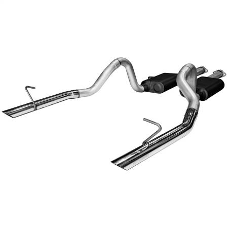 Flowmaster - Flowmaster 86-93 Mustang Gt/Lx 5.0L American Thunder Cat-Back Exhaust System - Dual Rear Exit