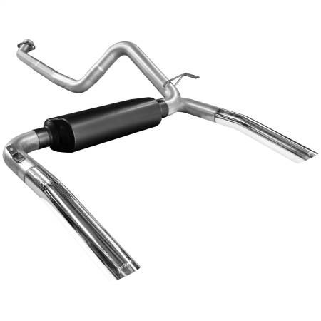 Flowmaster - Flowmaster 86-91 Cam/Fbird American Thunder Cat-Back Exhaust System - Dual Rear Exit