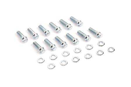 Cometic Gasket - Cometic Intake Manifold Bolts 3/8 - 16 x 1" Grade 8 Zinc Plated