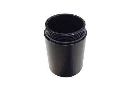 J&L Oil Separator Co - J&L 11-19 Ford F-150 2.7L/3.5L/5.0L Passenger Side Oil Separator 3.0 Cannister Extension - Black