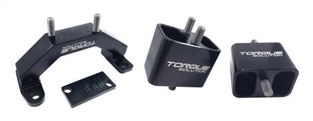 Torque Solution - Torque Solution Solid Billet Aluminum Engine & Transmission Mounts 02-14 Subaru WRX / 04-17 STi