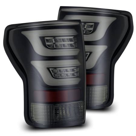 AlphaRex - AlphaRex 07-13 Toyota Tundra PRO-Series LED Tail Lights Jet Black