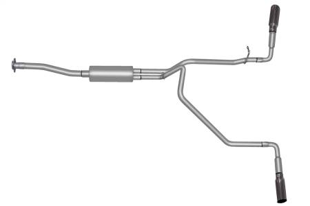 Gibson Performance Exhaust - Gibson 15-22 Chevrolet Colorado LT 2.5L 2.25in Cat-Back Dual Extreme Exhaust - Aluminized