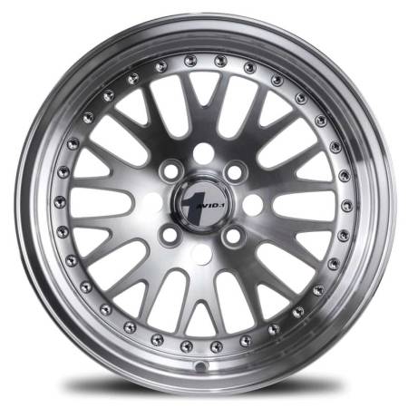 Avid.1 Wheels - Avid.1 Wheels Rim AV-12 15x8.0 4x100 ET25 73.1CB Hyper Silver/Machined Face