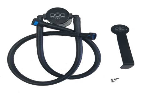 J&L Oil Separator Co - J&L 12-15 Chevrolet Camaro ZL1 6.2L Passenger Side Oil Separator 3.0 - Black Anodized