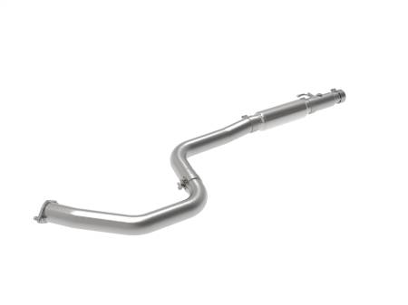 aFe Power (Advanced FLOW Engineering) - aFe Takeda 3in 304 SS Mid-Pipe Exhaust 19-20 Hyundai Veloster I4-1.6L(t)