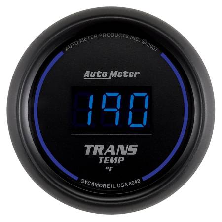 AutoMeter - AutoMeter 52.4mm Black Digital Trans Temperature Gauge