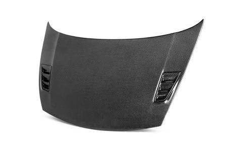 Seibon Carbon - Seibon 06-10 Honda Civic 4 Door JDM / Acura CSX (FD1/2/3/5) MG II Carbon Fiber Hood