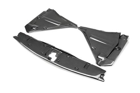 Seibon Carbon - Seibon 09-10 Nissan GT-R R35 Carbon Fiber Cooling Plate