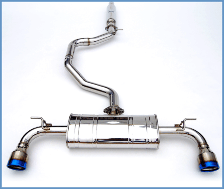 Invidia - Invidia 13+ VW Golf GTI Q300 Rolled Titanium Tip Cat-Back Exhaust