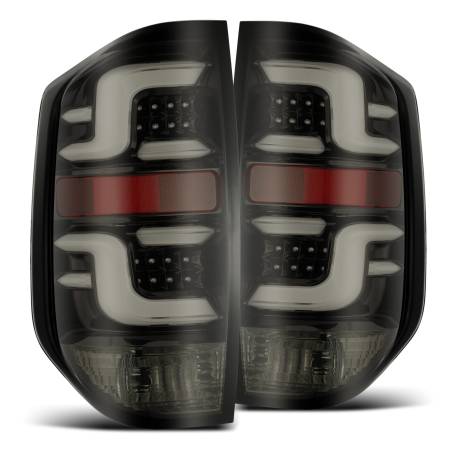 AlphaRex - AlphaRex 14-20 Toyota Tundra PRO-Series LED Tail Lights Jet Black