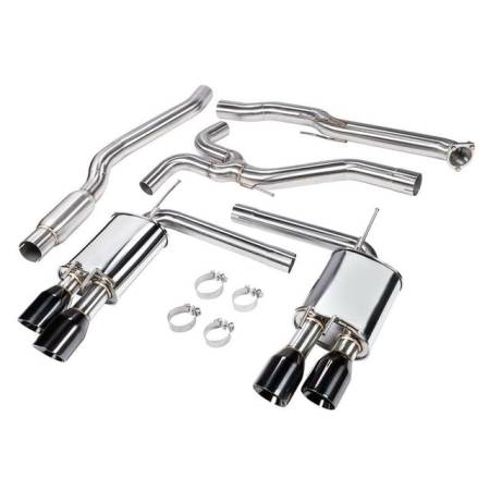 DC Sports - DC Sports Exhaust System With Black Tips (18-22 Honda Accord)