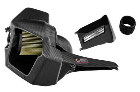 AWE Tuning - AWE Audi B9 A4/A5 2.0T Quattro Carbon Fiber AirGate Intake w/ Lid