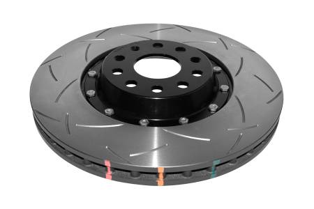 DBA (Disc Brakes Australia) - DBA 12-13 Volkswagen Golf R Front 5000 Series Slotted Rotor w/Black Hat