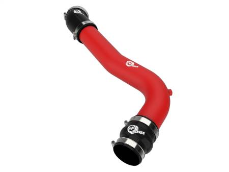aFe Power (Advanced FLOW Engineering) - aFe 20-23 Ford Explorer ST V6 3.0L (tt) BladeRunner 2-3/4in Aluminum Cold Charge Pipe - Red