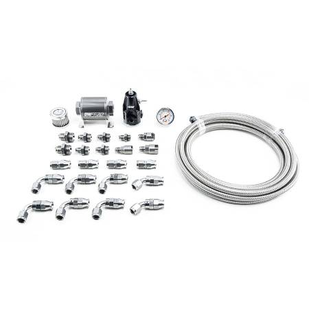 DeatschWerks - DeatschWerks 10-15 Chevy Camaro X2 Series Pump Module -6AN PTFE Plumbing Kit