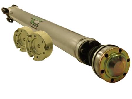 Driveshaft Shop - DSS 2004-2006 Cadillac CTS-V 6-Speed Manual 3.5in Aluminum 1-Piece Dual CV Driveshaft GMCTSV-2-A