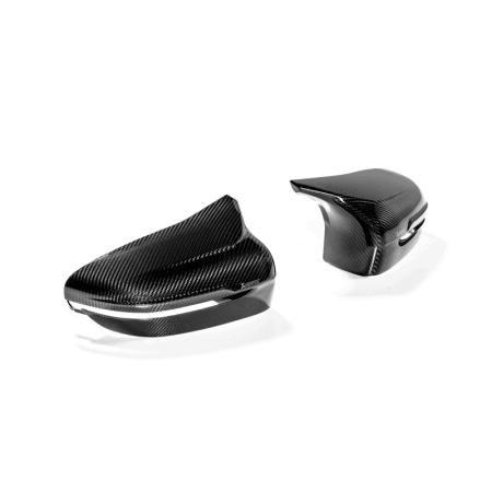 Akrapovic - Akrapovic 2018+ BMW M5 (F90) / 2020 BMW M8 (F91/F92) Carbon Fiber Mirror Cap Set - High Gloss