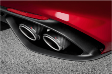 Akrapovic - Akrapovic 17-19 Alfa Romeo Giulia Quadrifoglio Evolution Line Cat Back (Titanium)