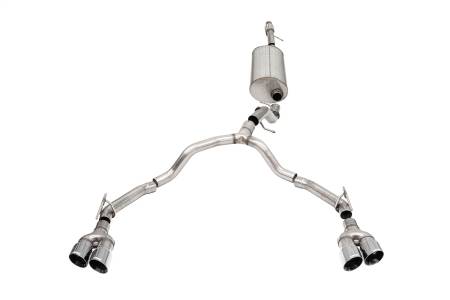 CORSA Performance - Corsa 2021-2025 GM Tahoe/Yukon 5.3L 3in. Catback Exhaust - Twin 4in. Exhaust